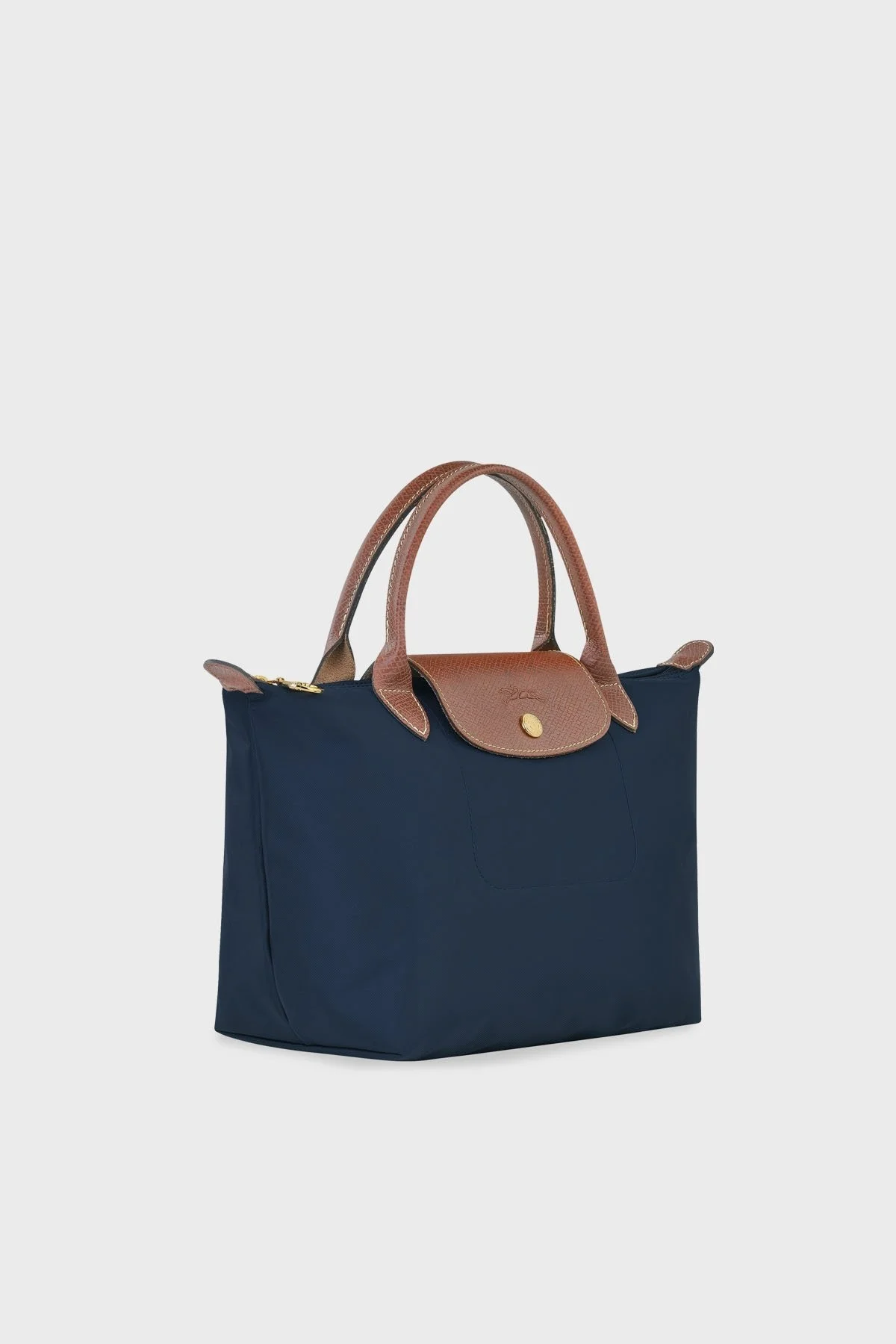 Longchamp Small Logolu Katlanabilen Tasarım Bayan Çanta L1621089 P68 LACİVERT - 6
