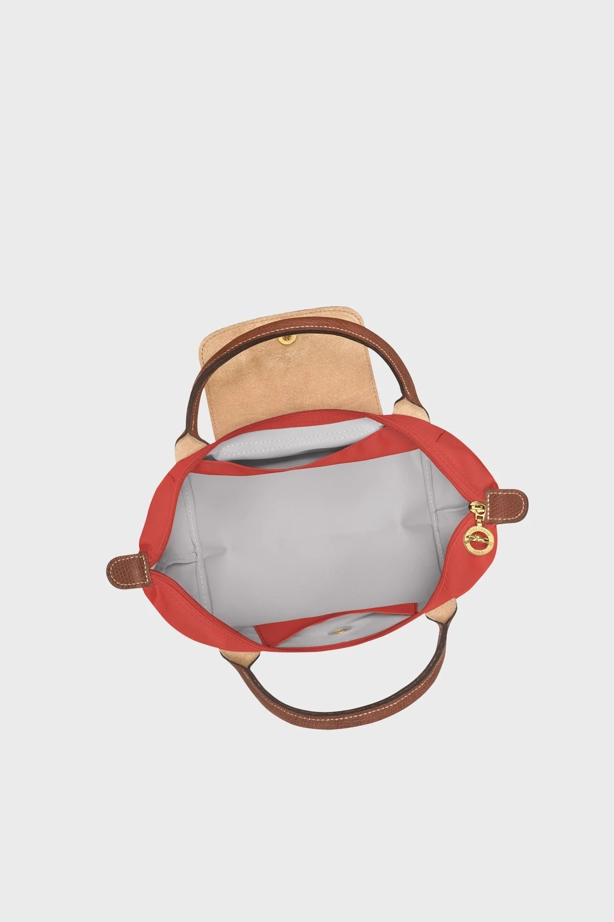 Longchamp Small Logolu Katlanabilen Tasarım Bayan Çanta L1621089 P94 KIRMIZI - 4