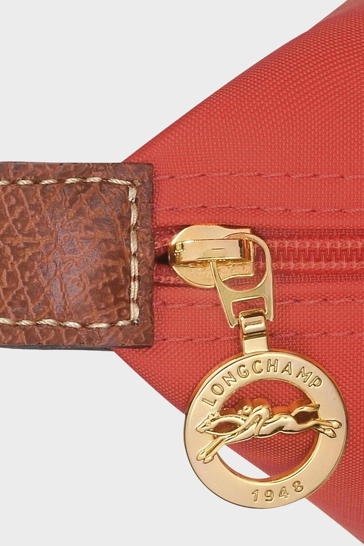 Longchamp Small Logolu Katlanabilen Tasarım Bayan Çanta L1621089 P94 KIRMIZI - 7