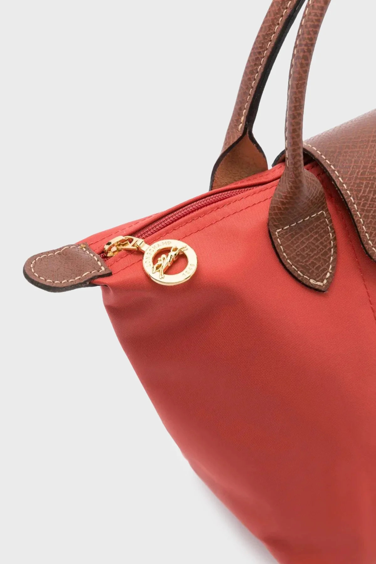 Longchamp Small Logolu Katlanabilen Tasarım Bayan Çanta L1621089 P94 KIRMIZI - 8