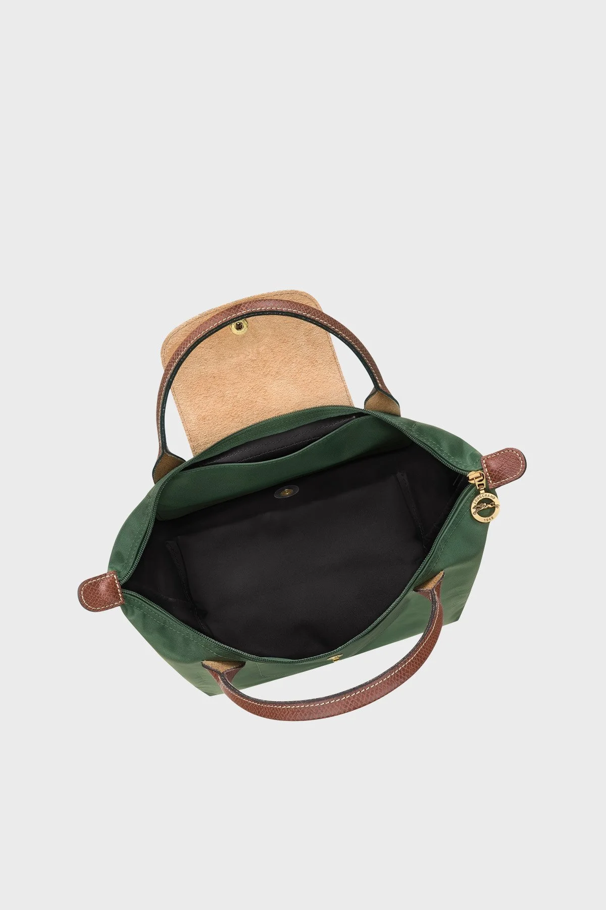 Longchamp Small Logolu Katlanabilen Tasarım Bayan Çanta L1621089 P95 YEŞİL - 5