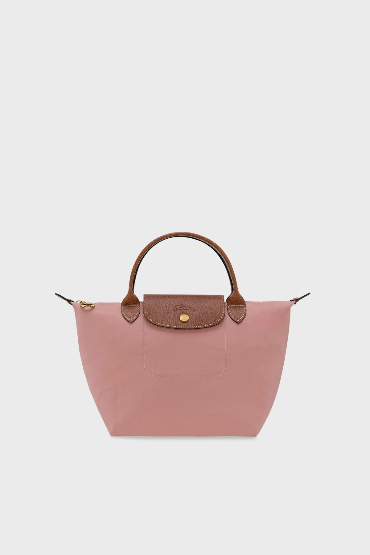 Longchamp Small Logolu Katlanabilen Tasarım Bayan Çanta L1621089 P96 PUDRA - 1