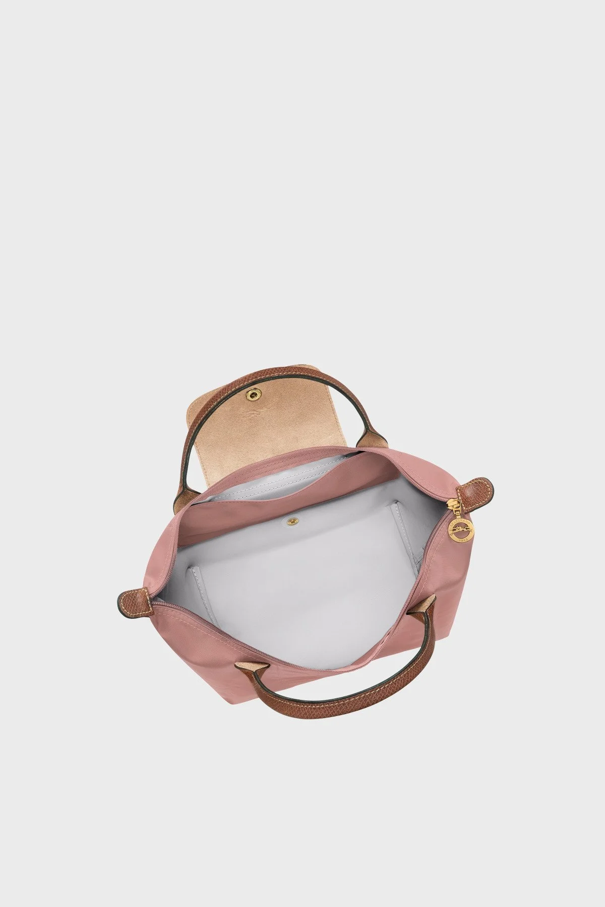 Longchamp Small Logolu Katlanabilen Tasarım Bayan Çanta L1621089 P96 PUDRA - 5