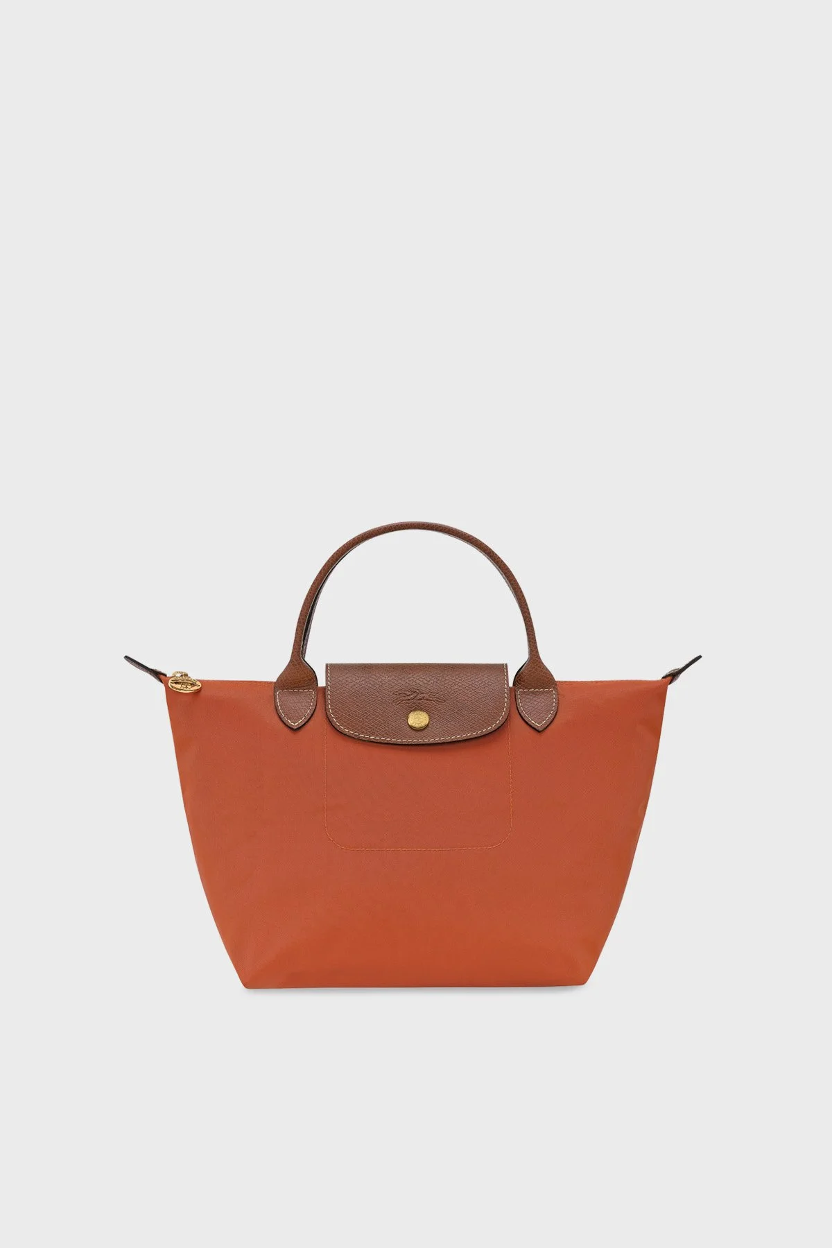 Longchamp Small Logolu Katlanabilen Tasarım Bayan Çanta L1621089 P97 KİREMİT - 1