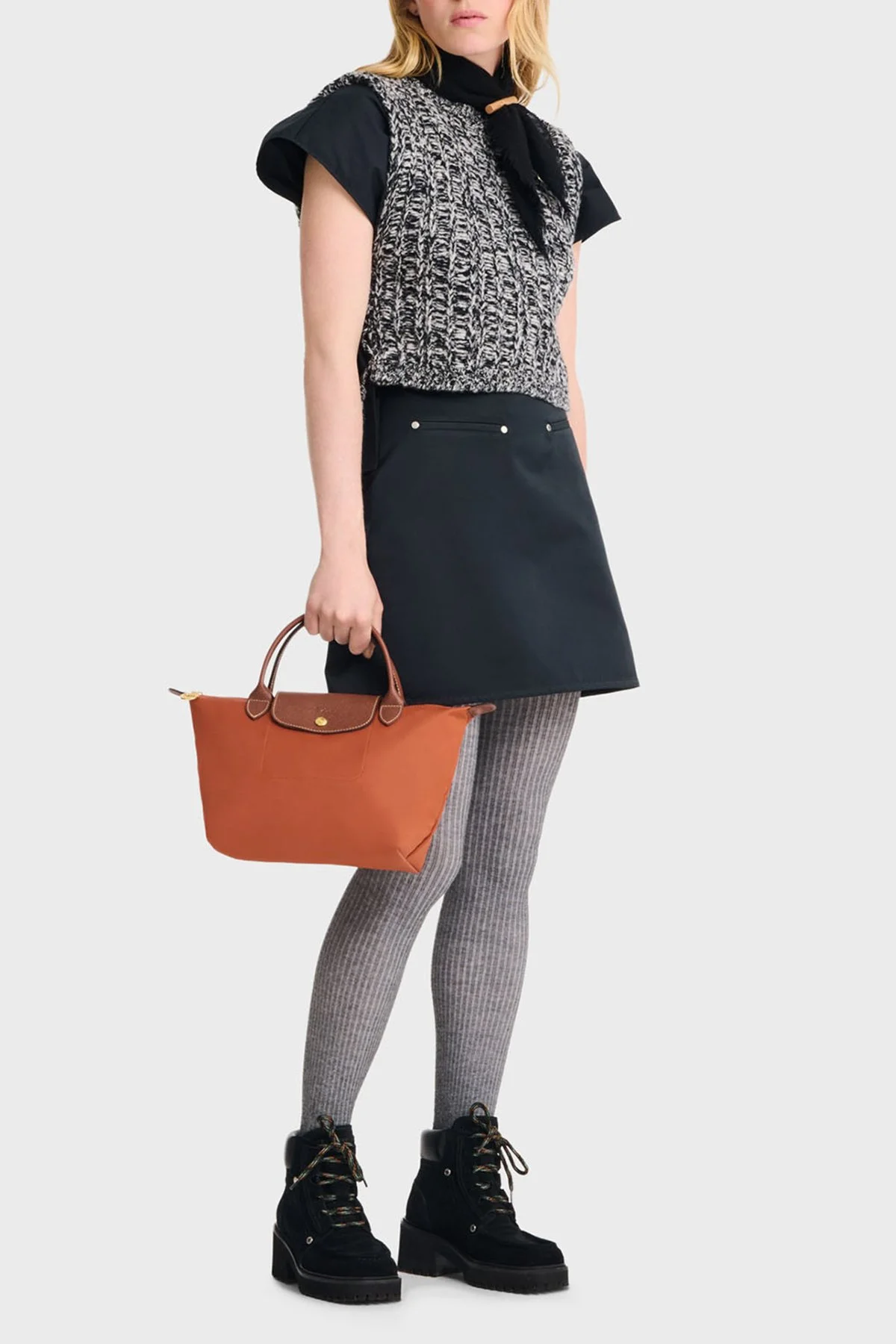 Longchamp Small Logolu Katlanabilen Tasarım Bayan Çanta L1621089 P97 KİREMİT - 2