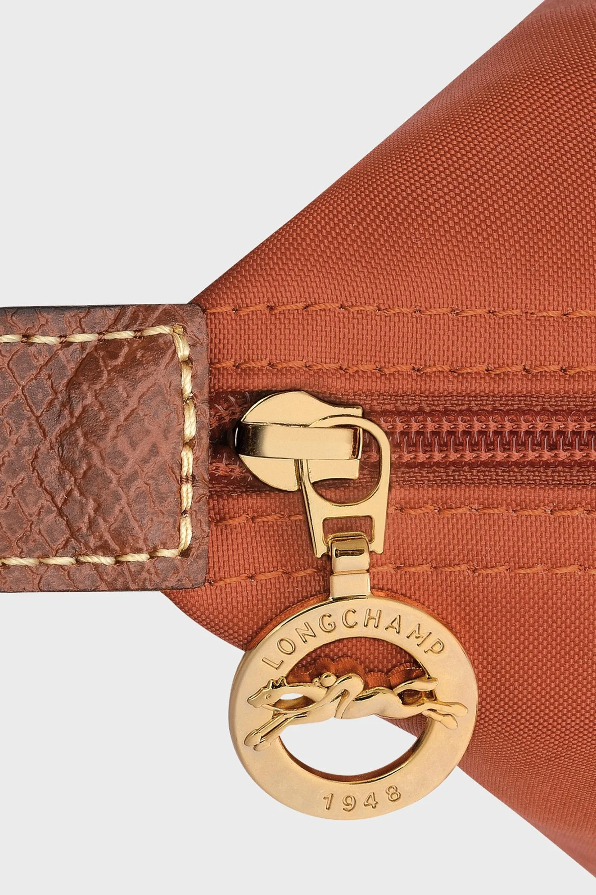 Longchamp Small Logolu Katlanabilen Tasarım Bayan Çanta L1621089 P97 KİREMİT - 7