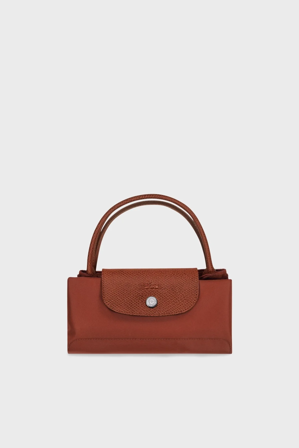 Longchamp Small Logolu Katlanabilir Tasarım Çift Saplı Bayan Çanta L1621919 404 KİREMİT - 7