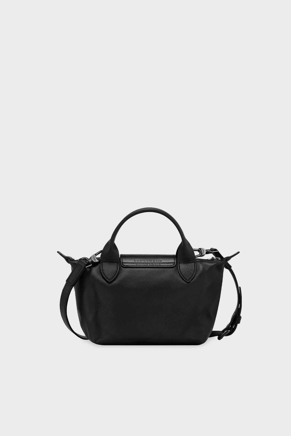 Longchamp Xtra Xsmall Hakiki Deri Çıkarılabilir Askılı Bayan Çanta L1500987 001 SİYAH - 9