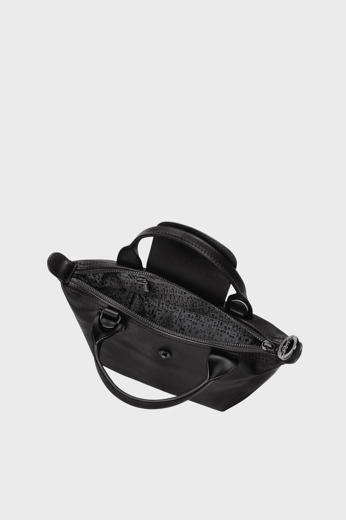 Longchamp Xtra Xsmall Hakiki Deri Çıkarılabilir Askılı Bayan Çanta L1500987 001 SİYAH - 10