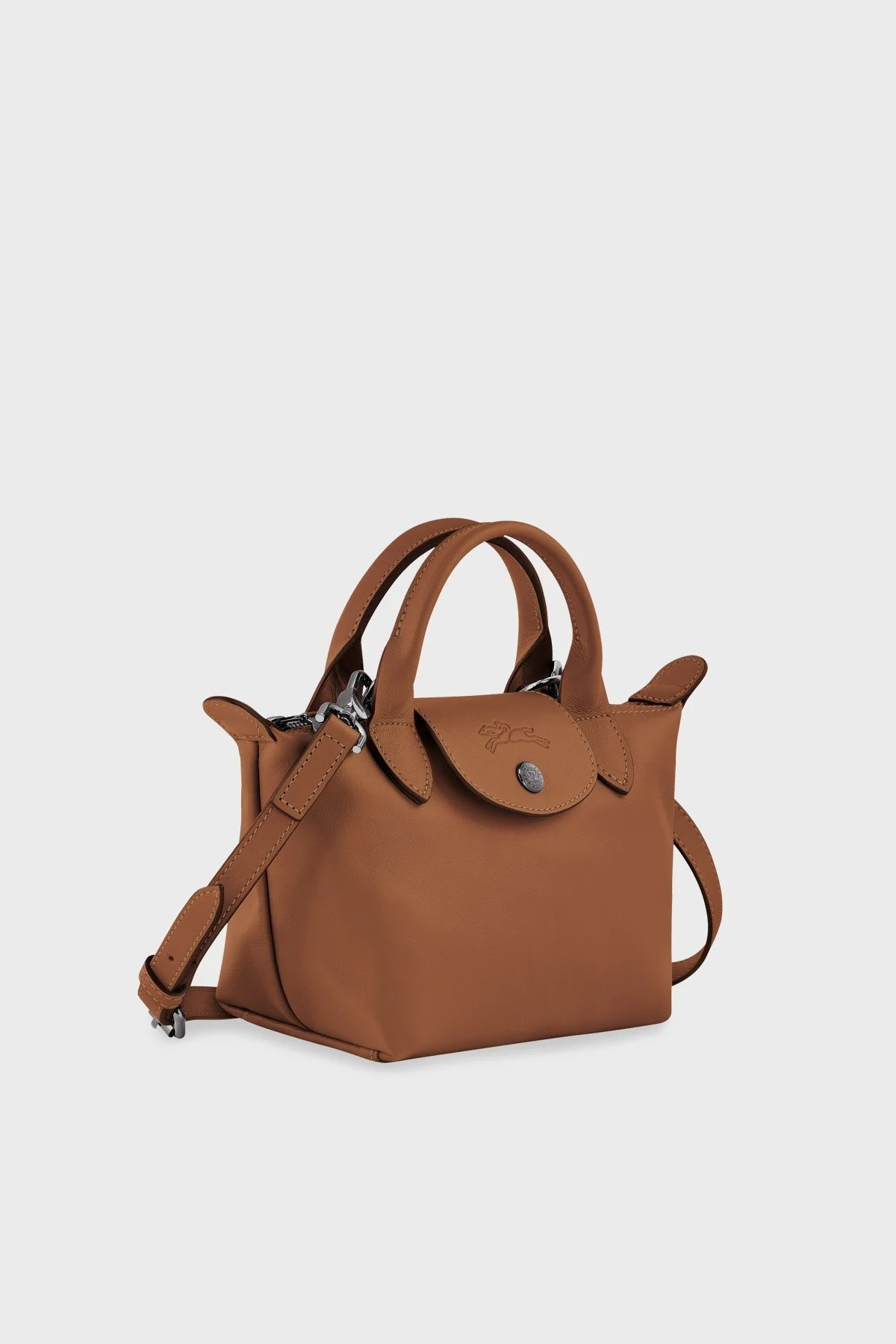 Longchamp Xtra Xsmall Hakiki Deri Çıkarılabilir Askılı Bayan Çanta L1500987 504 TABA - 5