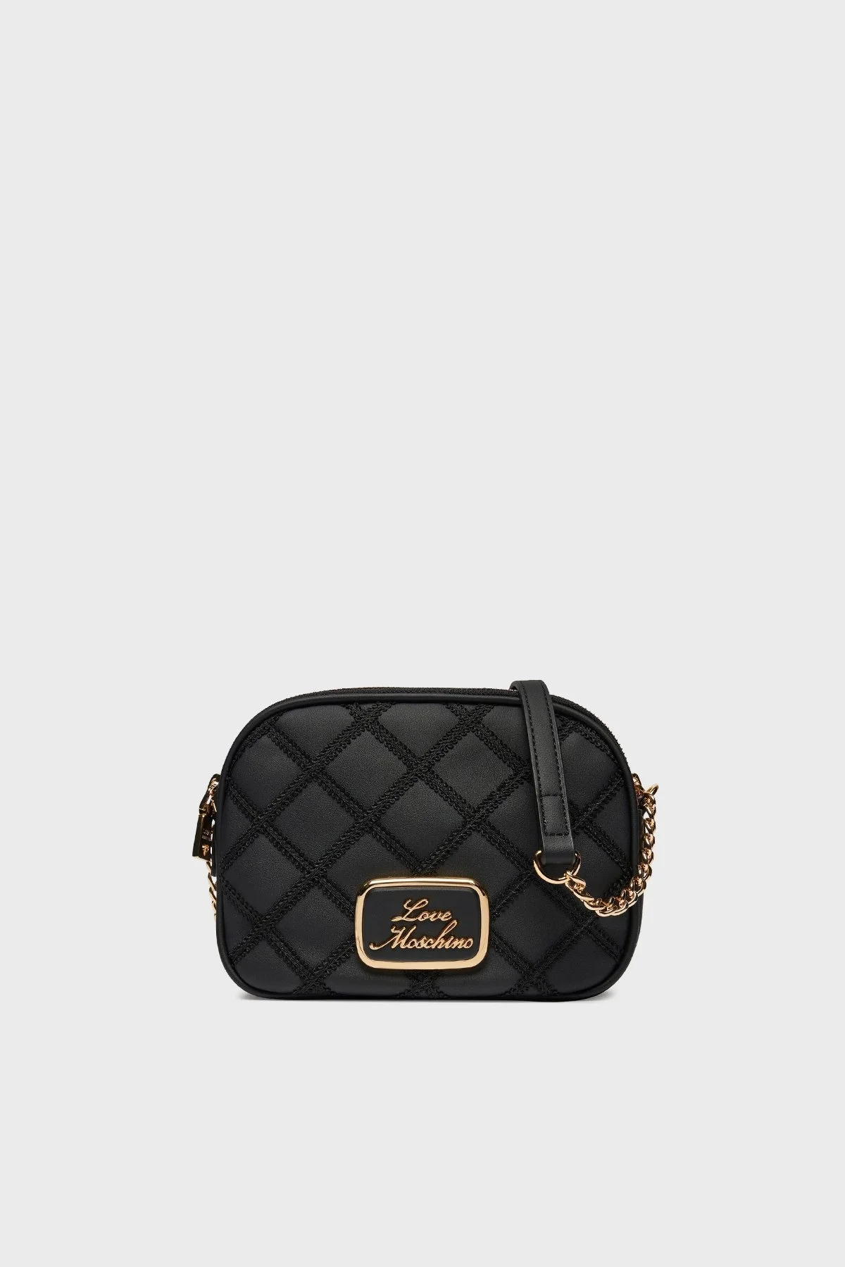 Love Moschino Ayarlanabilir Askılı Kapitone Bayan Çanta JC4308PP0LKK100A SİYAH - 1