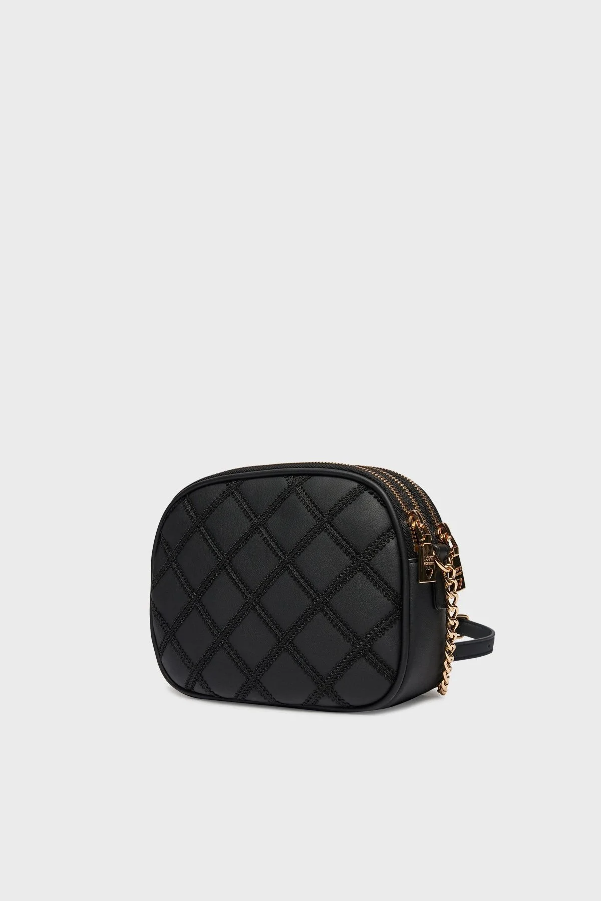 Love Moschino Ayarlanabilir Askılı Kapitone Bayan Çanta JC4308PP0LKK100A SİYAH - 5