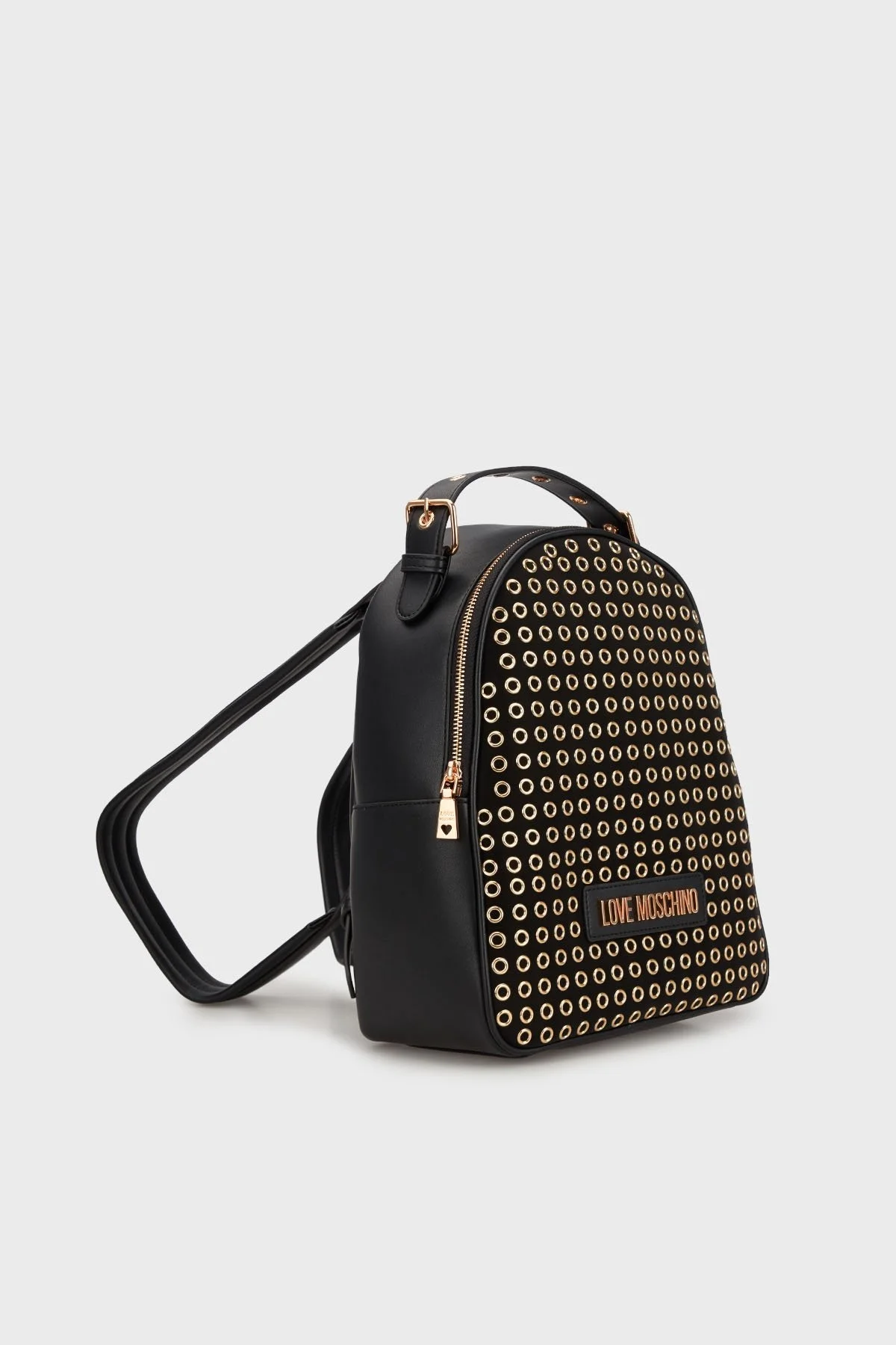 Love Moschino Ayarlanabilir Bayan Sırt Çantası JC4062PP1LLH100A SİYAH - 2