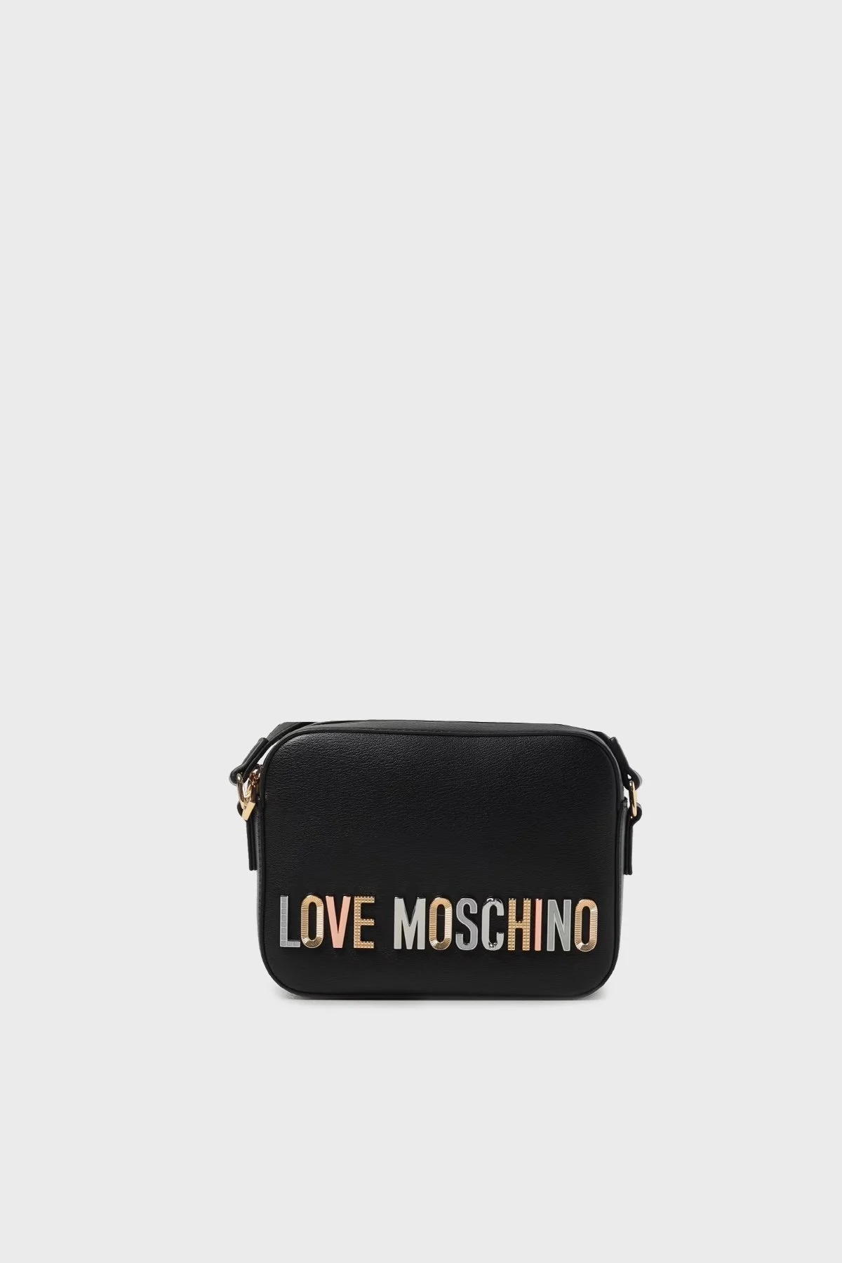 Love Moschino Ayarlanabilir Omuz Askılı Bayan Çanta JC4304PP0IKN0000 SİYAH - 1