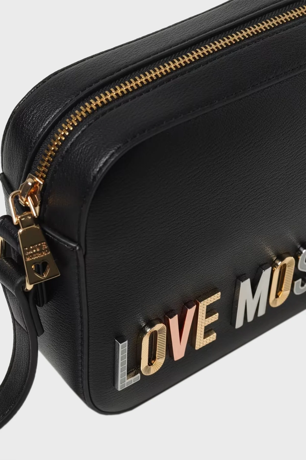 Love Moschino Ayarlanabilir Omuz Askılı Bayan Çanta JC4304PP0IKN0000 SİYAH - 3