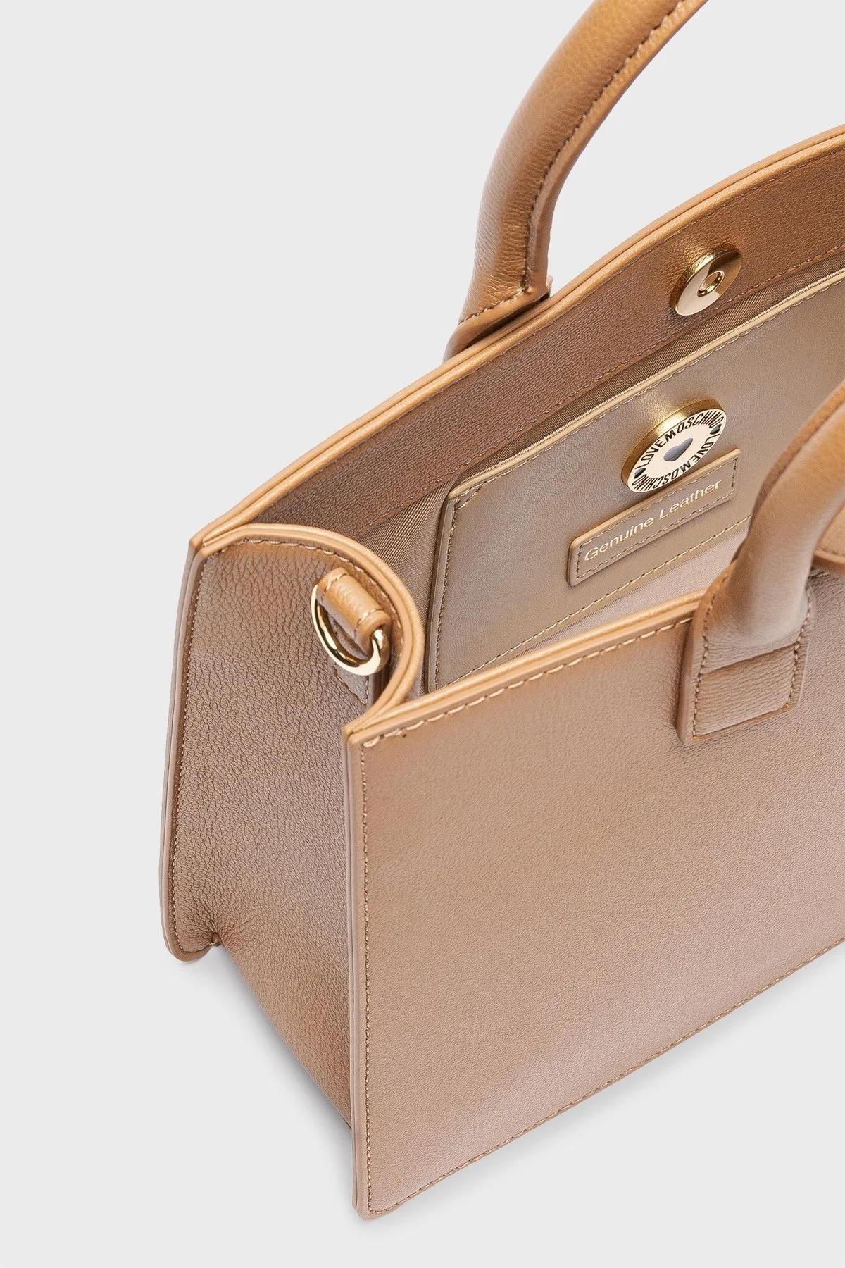 Love Moschino Ayarlanabilir ve Çıkarılabilir Çift Askılı Bayan Çanta JC4146PP1IL1220A TABA - 8