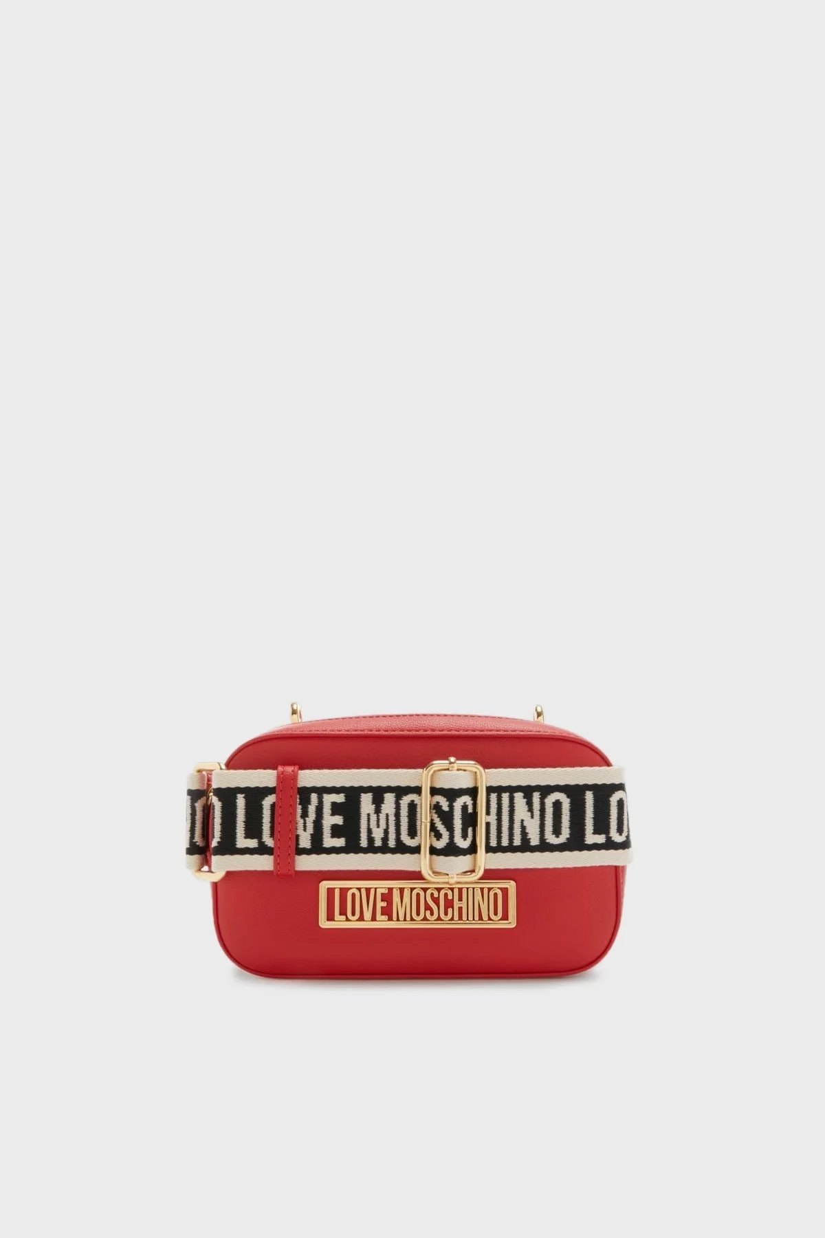 Love Moschino Ayarlanabilir ve Çıkarılabilir Çift Askılı Bayan Çanta JC4148PP1IL1250A KIRMIZI - 1