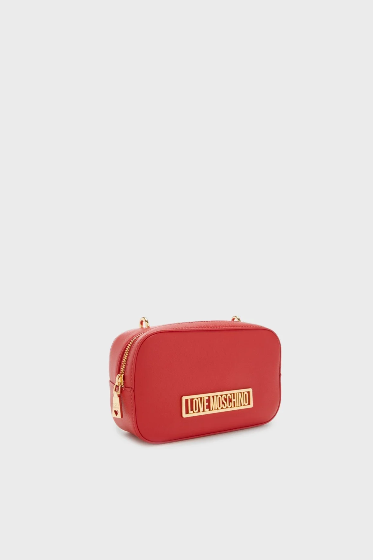 Love Moschino Ayarlanabilir ve Çıkarılabilir Çift Askılı Bayan Çanta JC4148PP1IL1250A KIRMIZI - 5