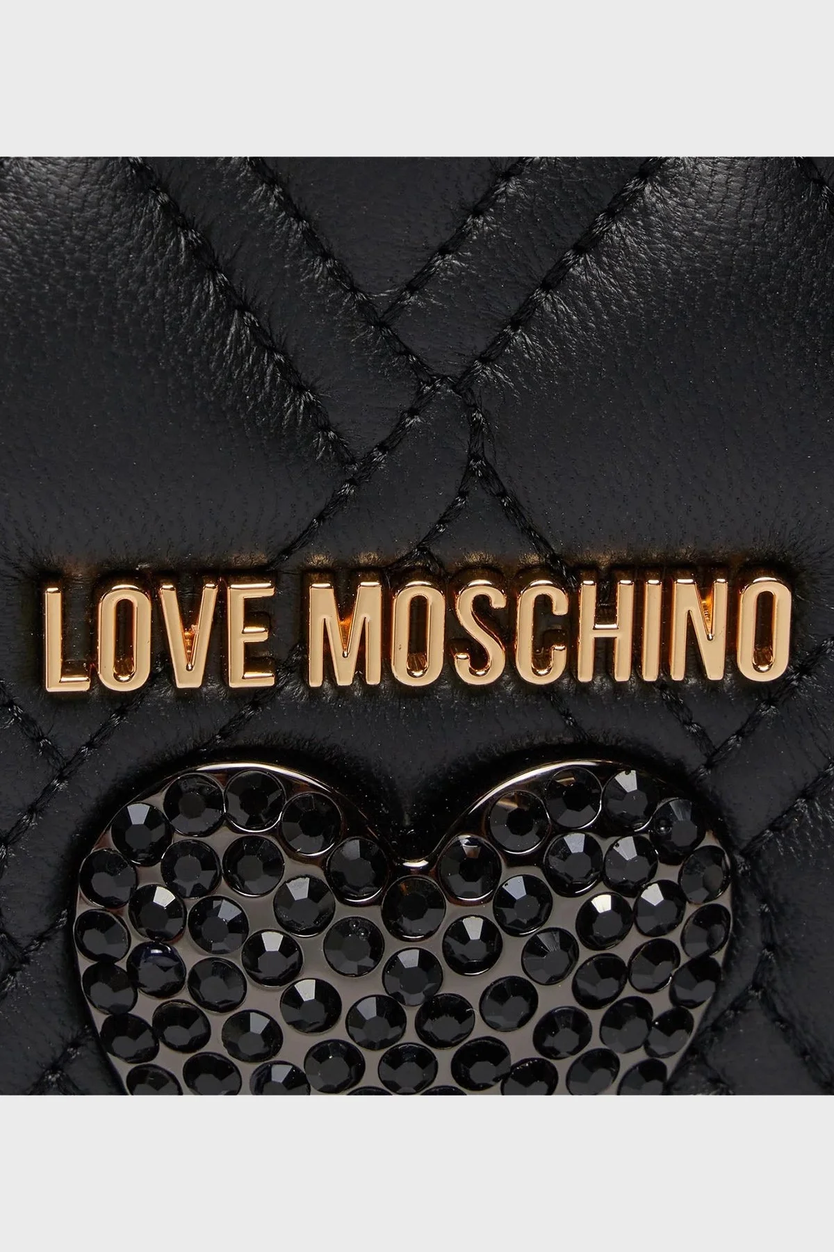 Love Moschino Ayarlanabilir Zincir Askılı Bayan Çanta JC4345PP0IK1000A SİYAH - 5