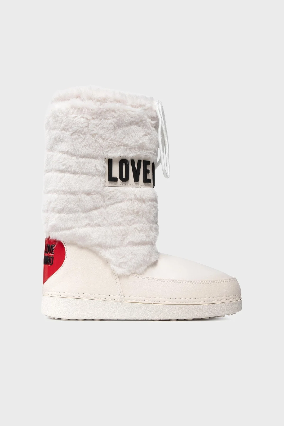 Love Moschino Logolu Bayan Kar Botu JA24232G0DISN11A BEYAZ - 1