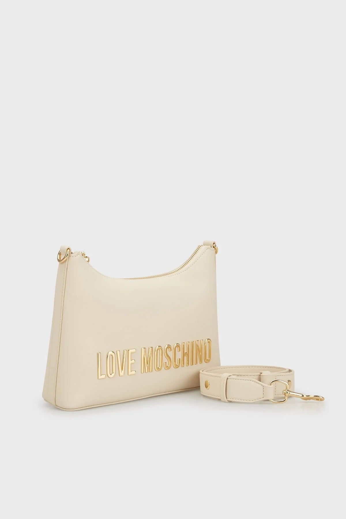 Love Moschino Çıkarılabilir Askılı Bayan Çanta JC4025PP1LKD0110 BEJ - 2