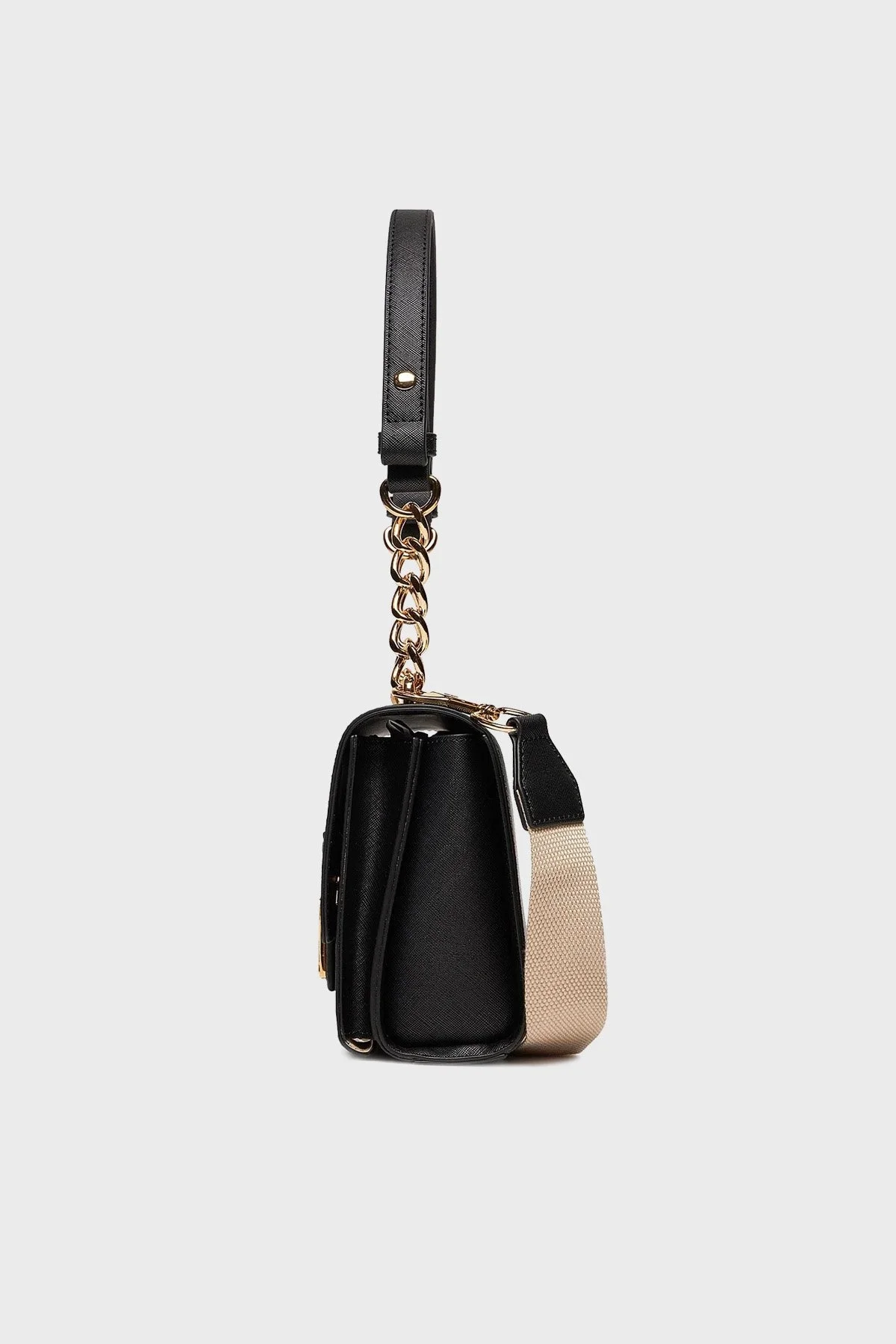 Love Moschino Çıkarılabilir Çapraz Askılı Bayan Çanta JC4329PP0IKS0000 SİYAH - 3