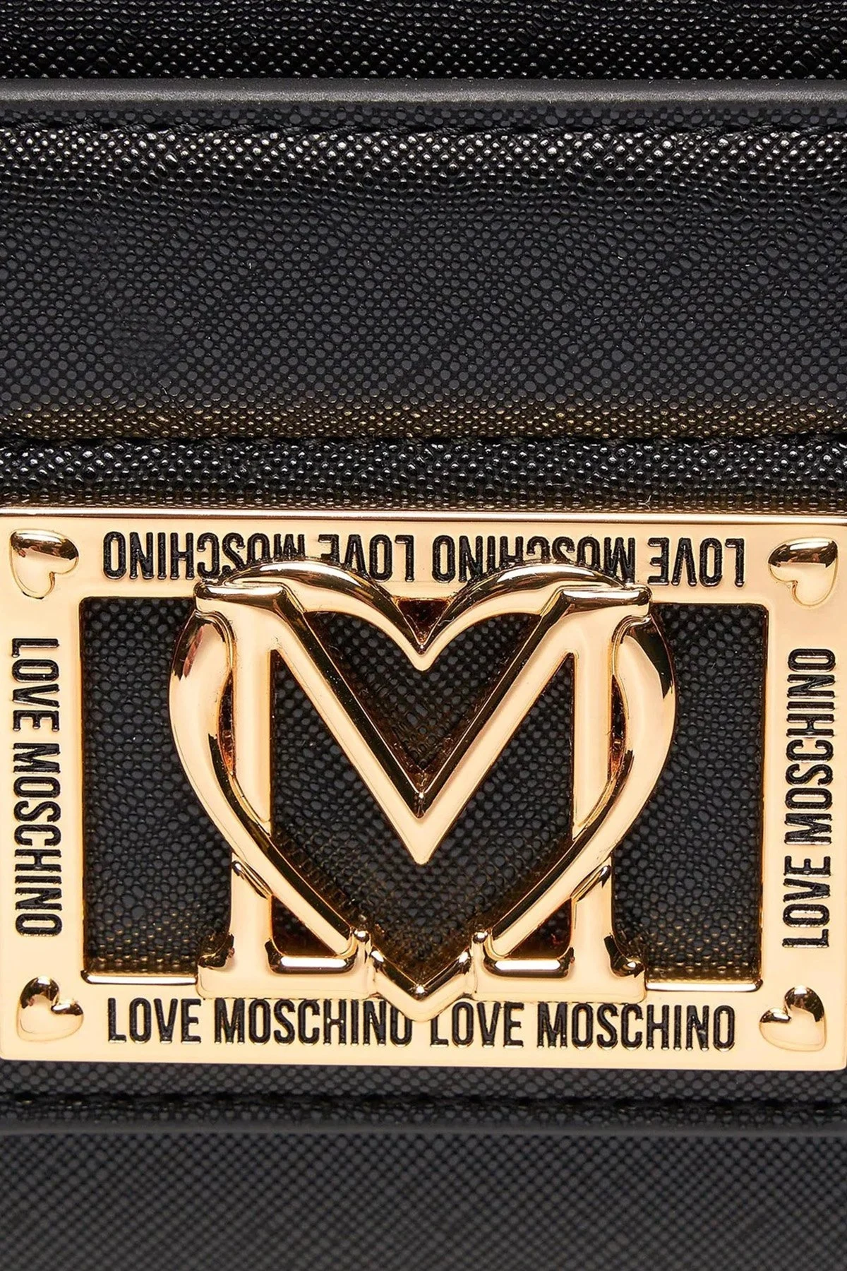 Love Moschino Çıkarılabilir Çapraz Askılı Bayan Çanta JC4329PP0IKS0000 SİYAH - 5