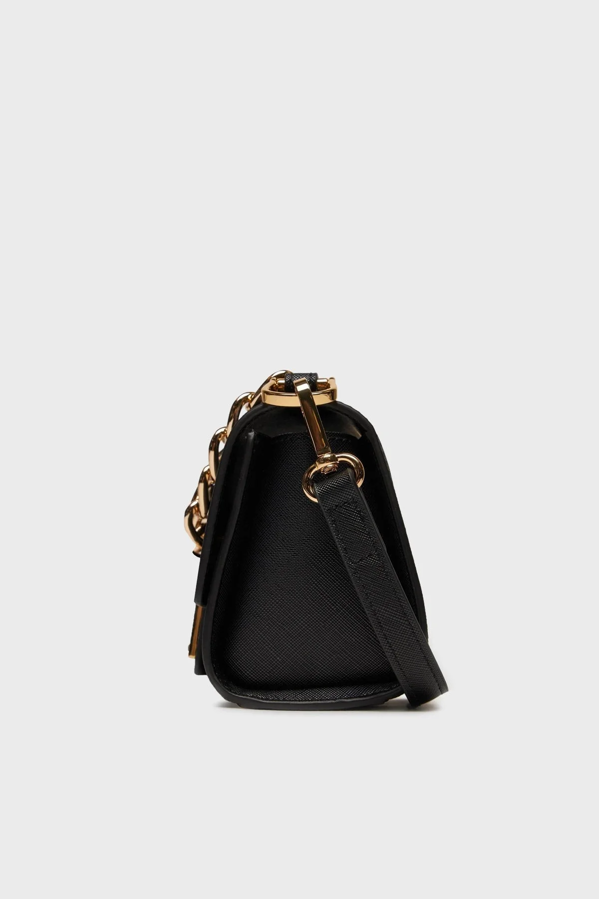 Love Moschino Çıkarılabilir Çapraz Askılı Mini Bayan Çanta JC4330PP0IKS0000 SİYAH - 3