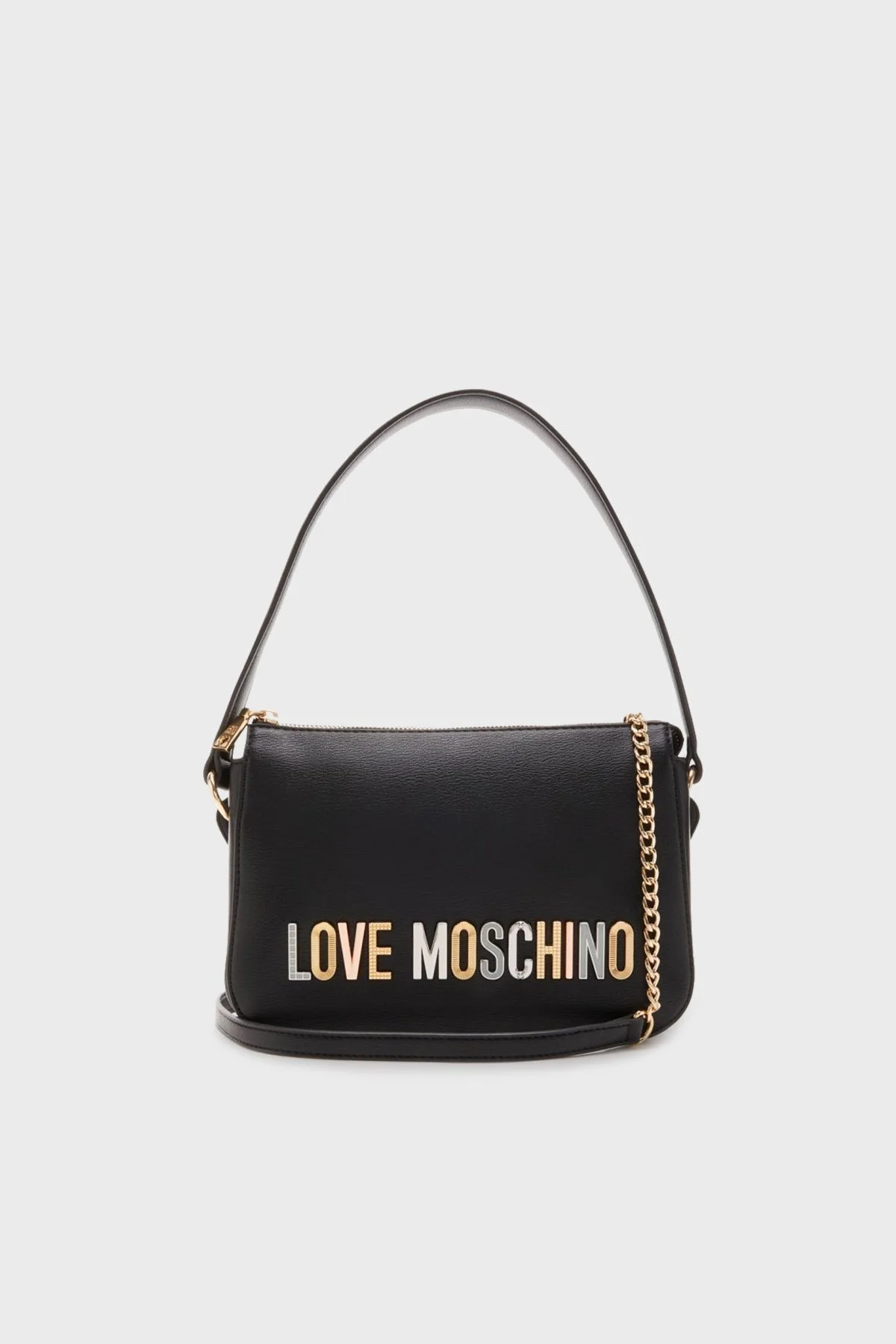 Love Moschino Çıkarılabilir Çarpaz Askılı Bayan Çanta JC4306PP0IKN0000 SİYAH - 1