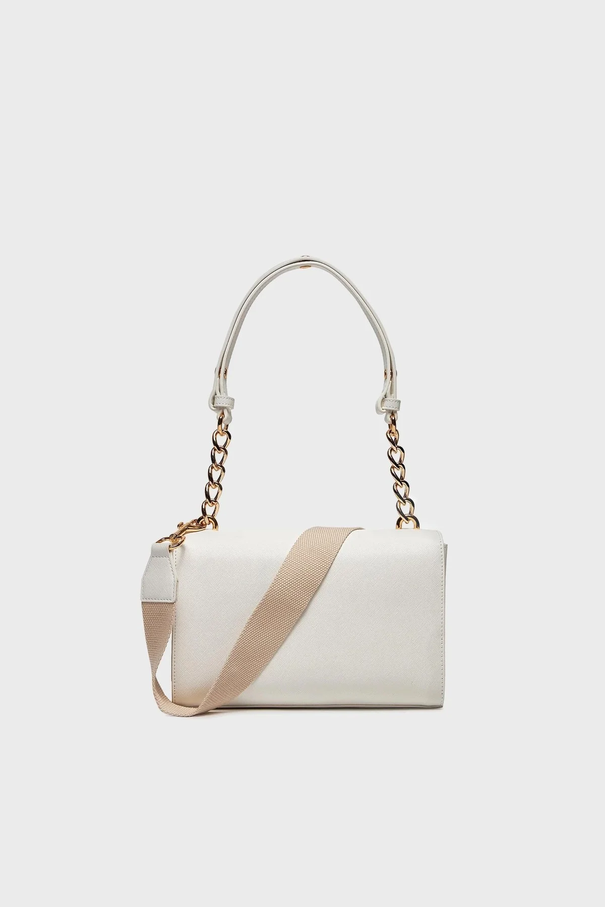Love Moschino Çıkarılabilir Çarpaz Askılı Bayan Çanta JC4329PP0IKS0100 BEYAZ - 4