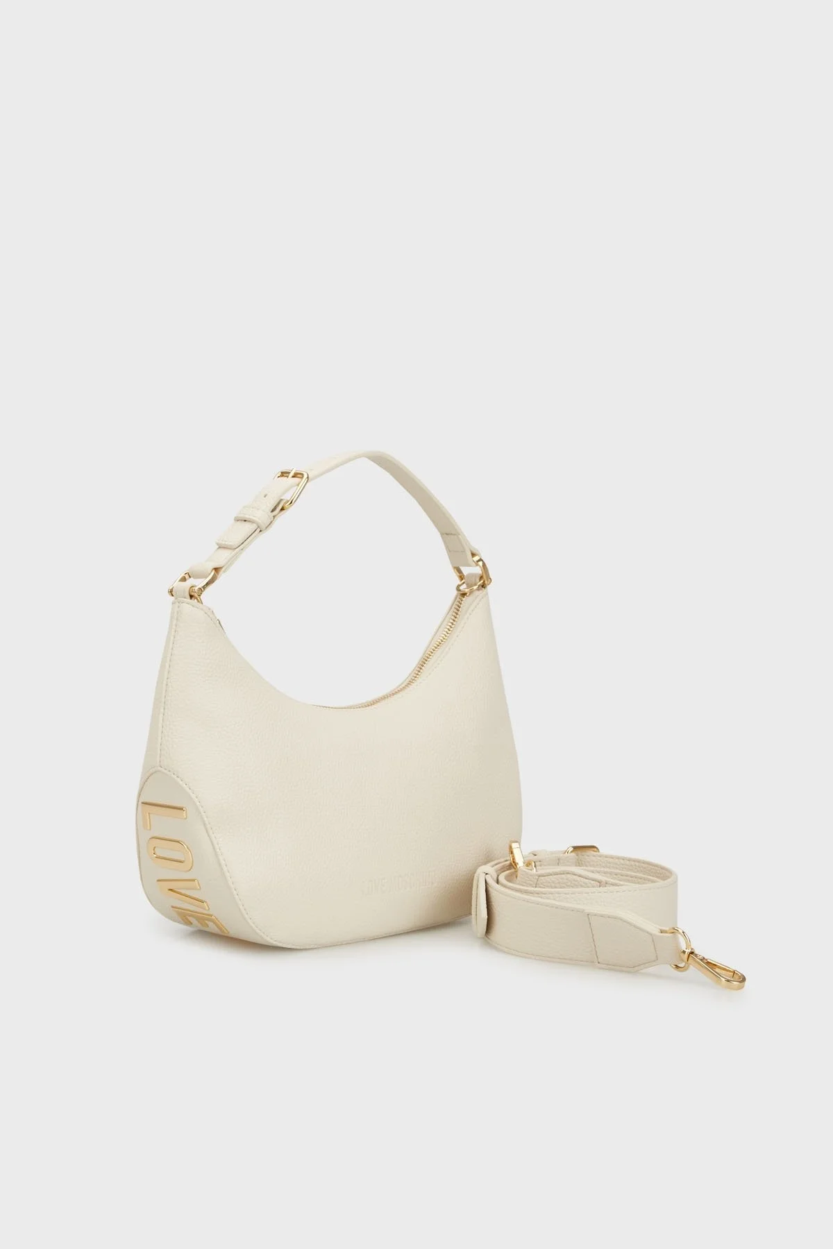Love Moschino Çıkarılabilir Omuz Askılı Bayan Çanta JC4018PP1LLT0110 BEJ - 2