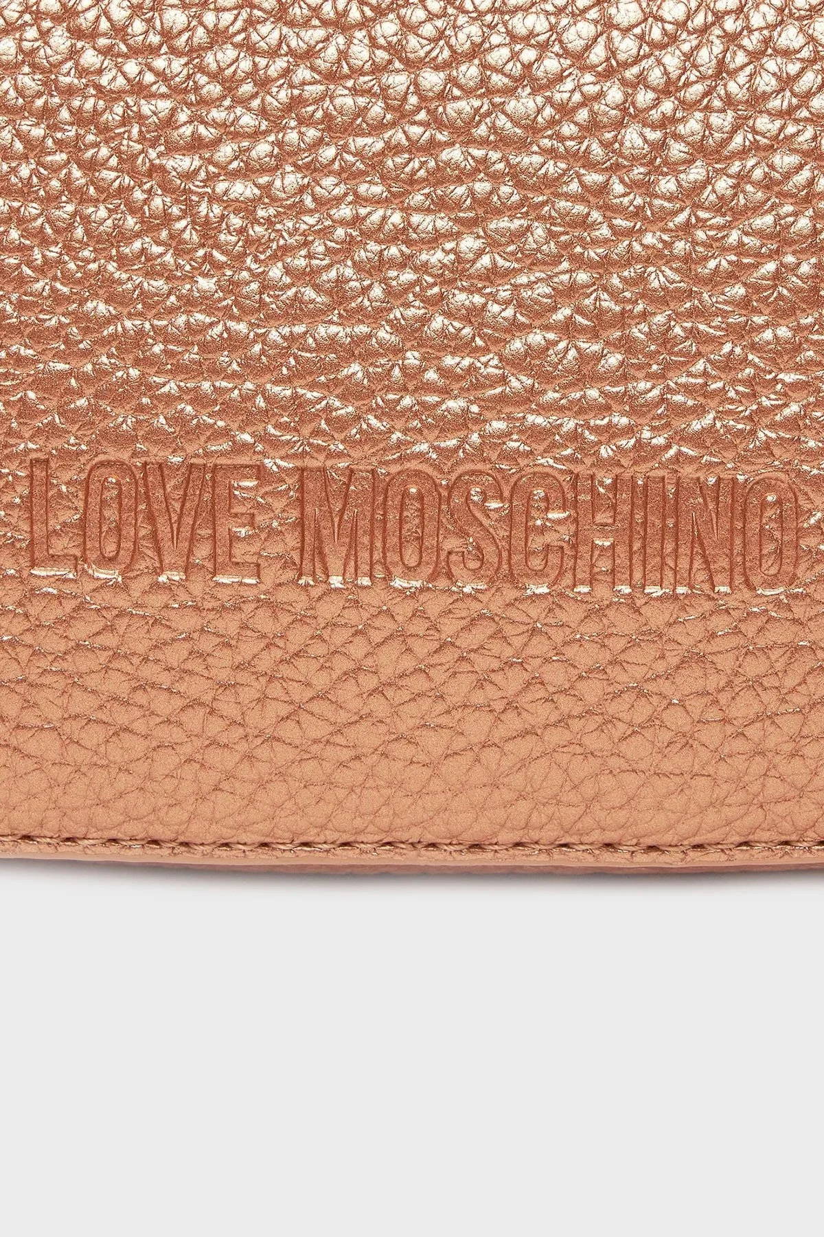 Love Moschino Çıkarılabilir Omuz Askılı Bayan Çanta JC4019PP1ILT1635 BRONZ - 4