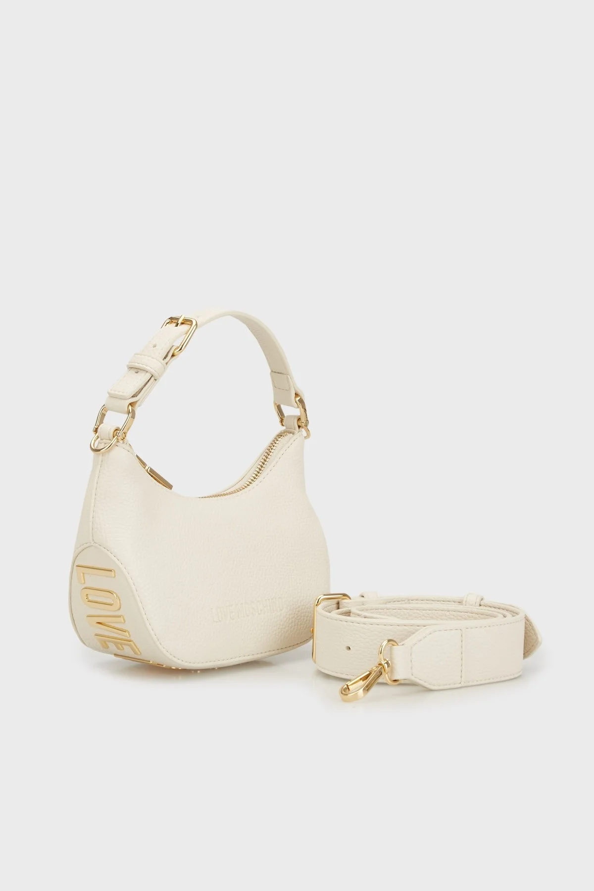 Love Moschino Çıkarılabilir Omuz Askılı Bayan Çanta JC4019PP1LLT0110 BEJ - 2