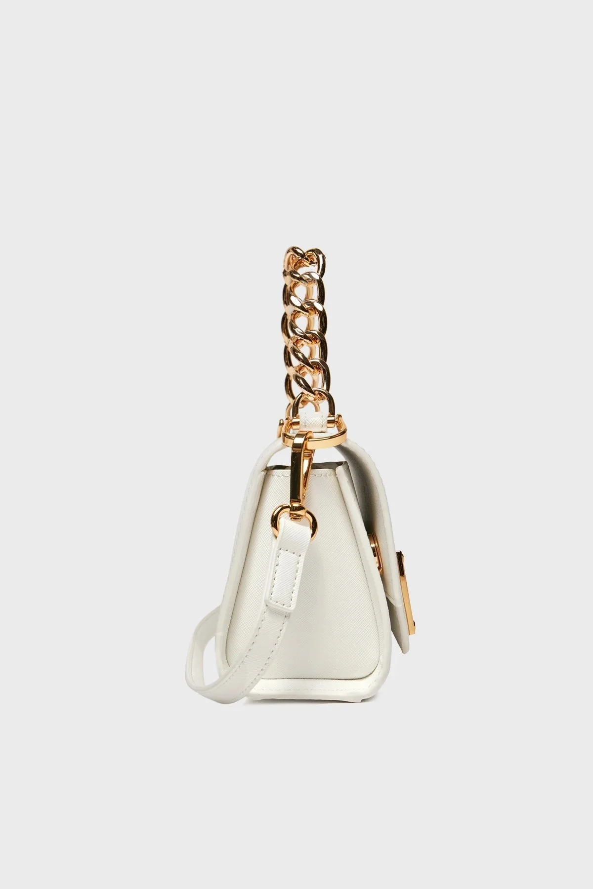 Love Moschino Çıkarılabilir Omuz Askılı Mini Bayan Çanta JC4330PP0IKS0100 BEYAZ - 3