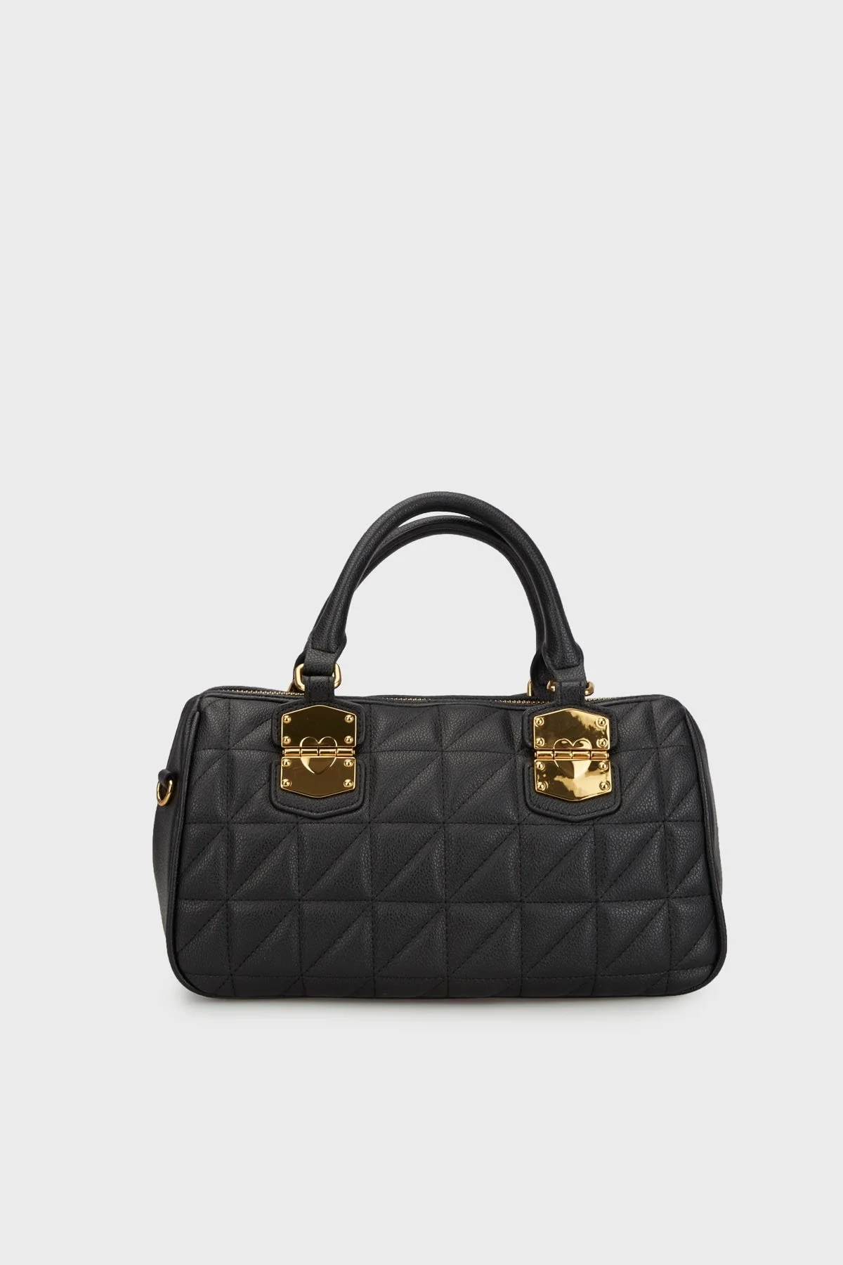 Love Moschino Çıkarılabilir Uzatma Askılı Bayan Çanta JC4050PP1ILI0000 SİYAH - 3