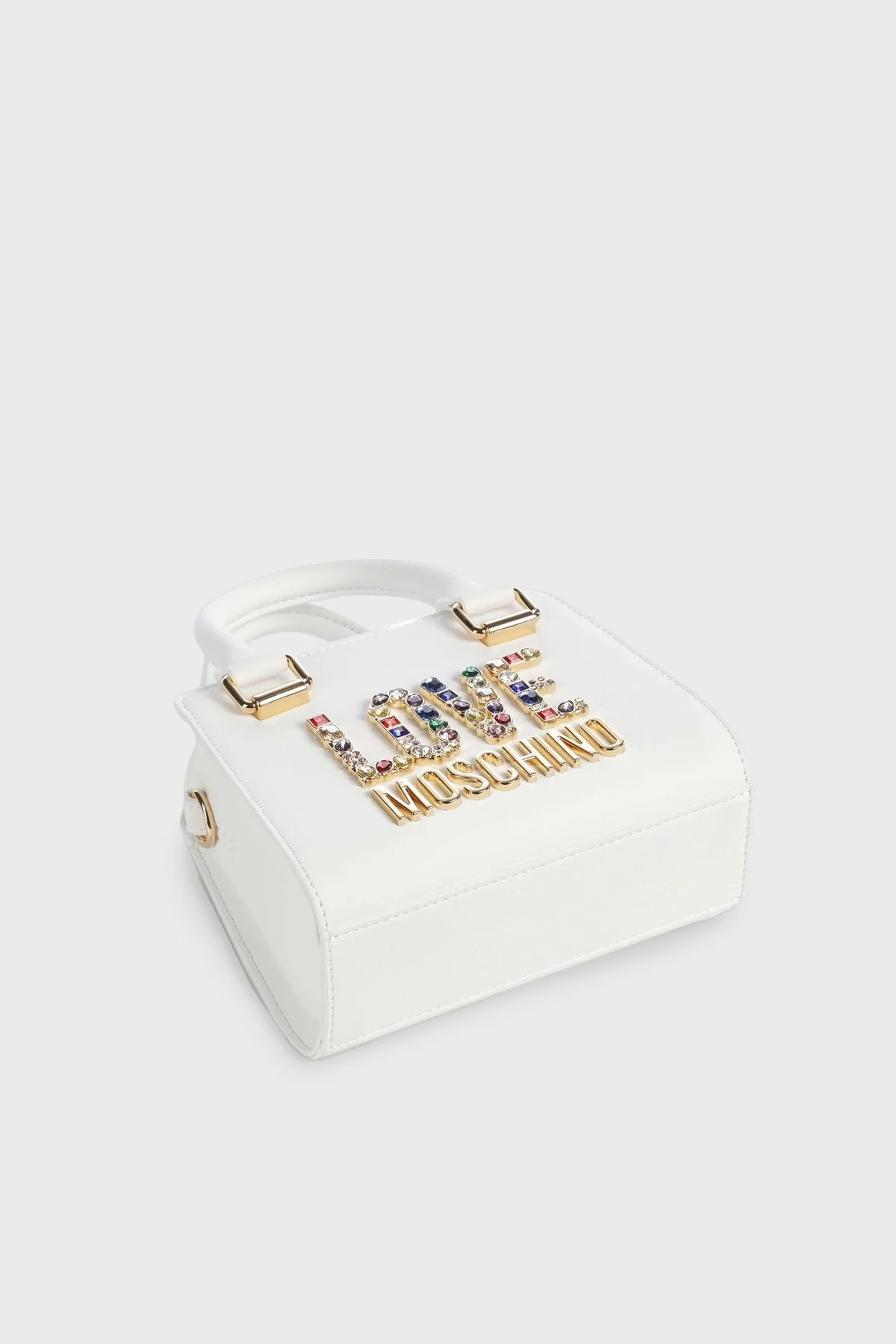 Love Moschino Çıkarılabilir Uzatma Askılı Bayan Çanta JC4336PP0IKJ0100 BEYAZ - 4
