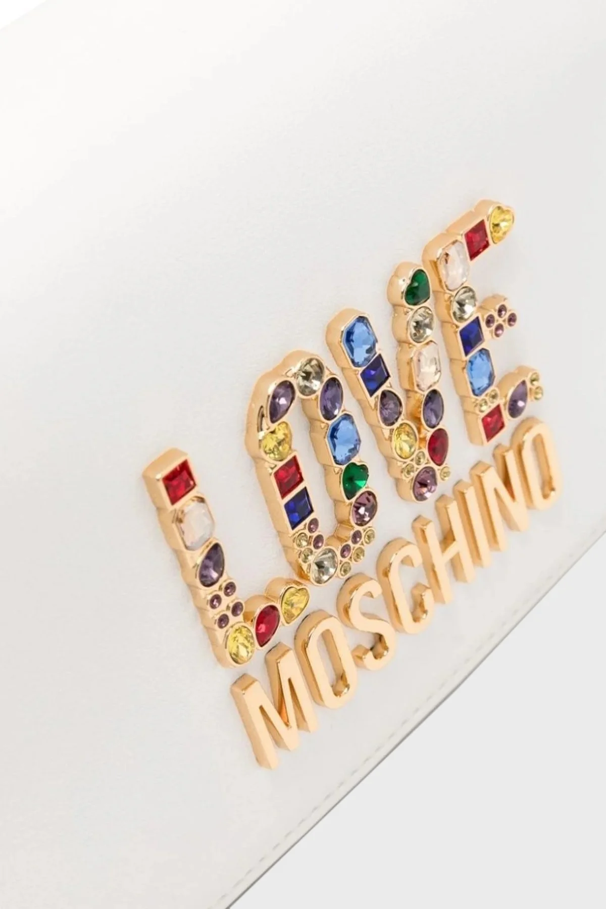 Love Moschino Çıkarılabilir Uzatma Askılı Bayan Çanta JC4337PP0IKJ0100 BEYAZ - 6