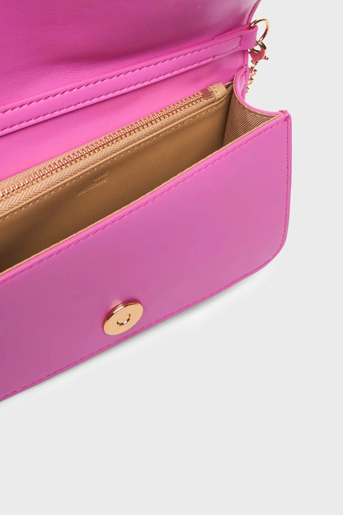 Love Moschino Çıkarılabilir Zincir Askılı Portföy Bayan Cüzdan JC5640PP1OLC0604 PEMBE - 6