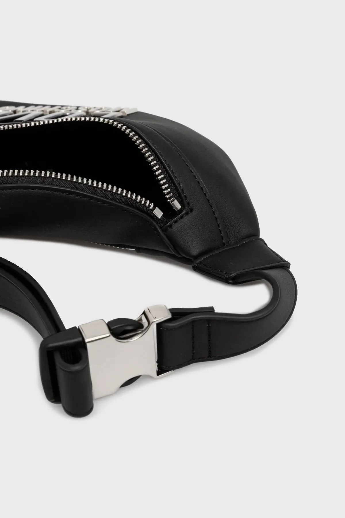 Love Moschino Degrade Logolu Ayarlanabilir Askılı Bayan Çanta JC4259PP0MKD000B SİYAH - 3