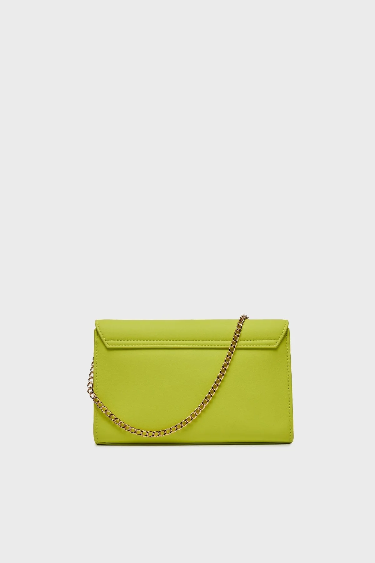 Love Moschino Deri Logolu Zincir Askılı Bayan Çanta JC4103PP1IKD0404 FISTIK YEŞİL - 2