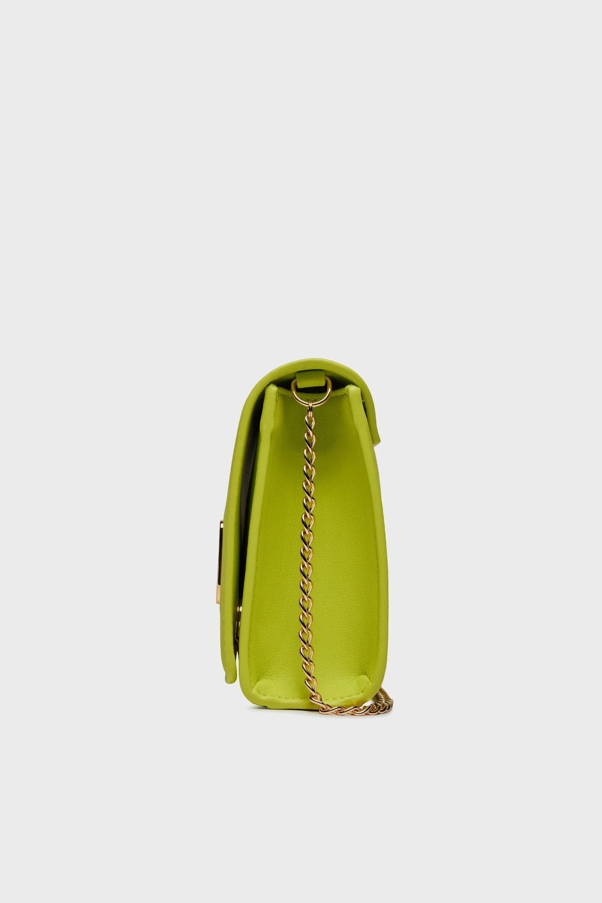 Love Moschino Deri Logolu Zincir Askılı Bayan Çanta JC4103PP1IKD0404 FISTIK YEŞİL - 3