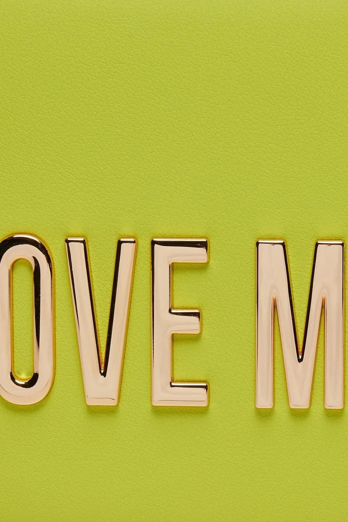 Love Moschino Deri Logolu Zincir Askılı Bayan Çanta JC4103PP1IKD0404 FISTIK YEŞİL - 4