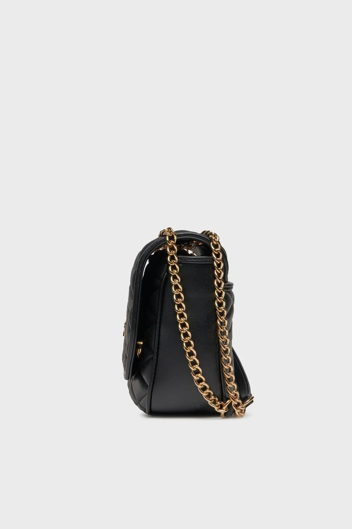 Love Moschino Deri Logolu Zincir Askılı Bayan Çanta JC4136PP1IL1000A SİYAH - 5