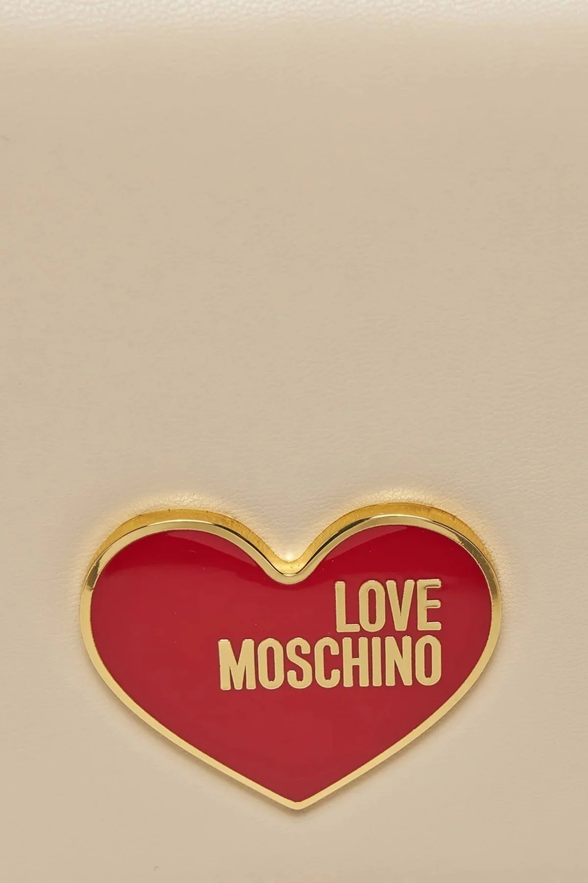 Love Moschino Deri Logolu Zincir Askılı Bayan Çanta JC4224PP1ILN211A TAŞ - 5