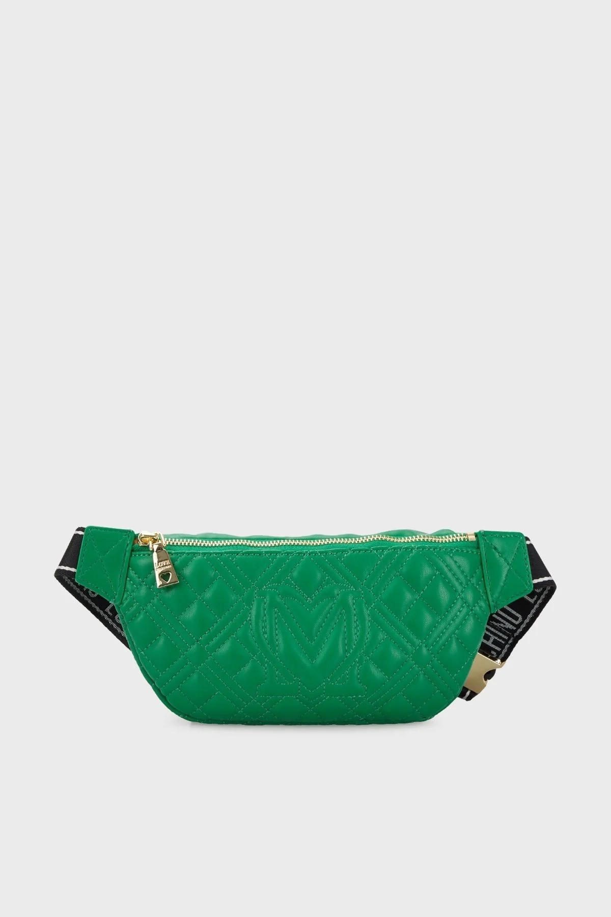 Love Moschino Fermuarlı Bayan Bel Çantası JC4003PP1GLA0801 YEŞİL - 3
