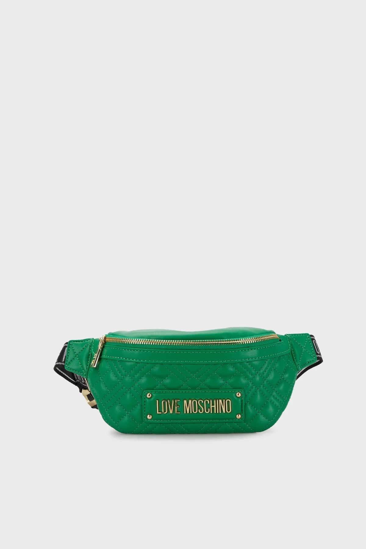 Love Moschino Fermuarlı Bayan Bel Çantası JC4003PP1GLA0801 YEŞİL - 1