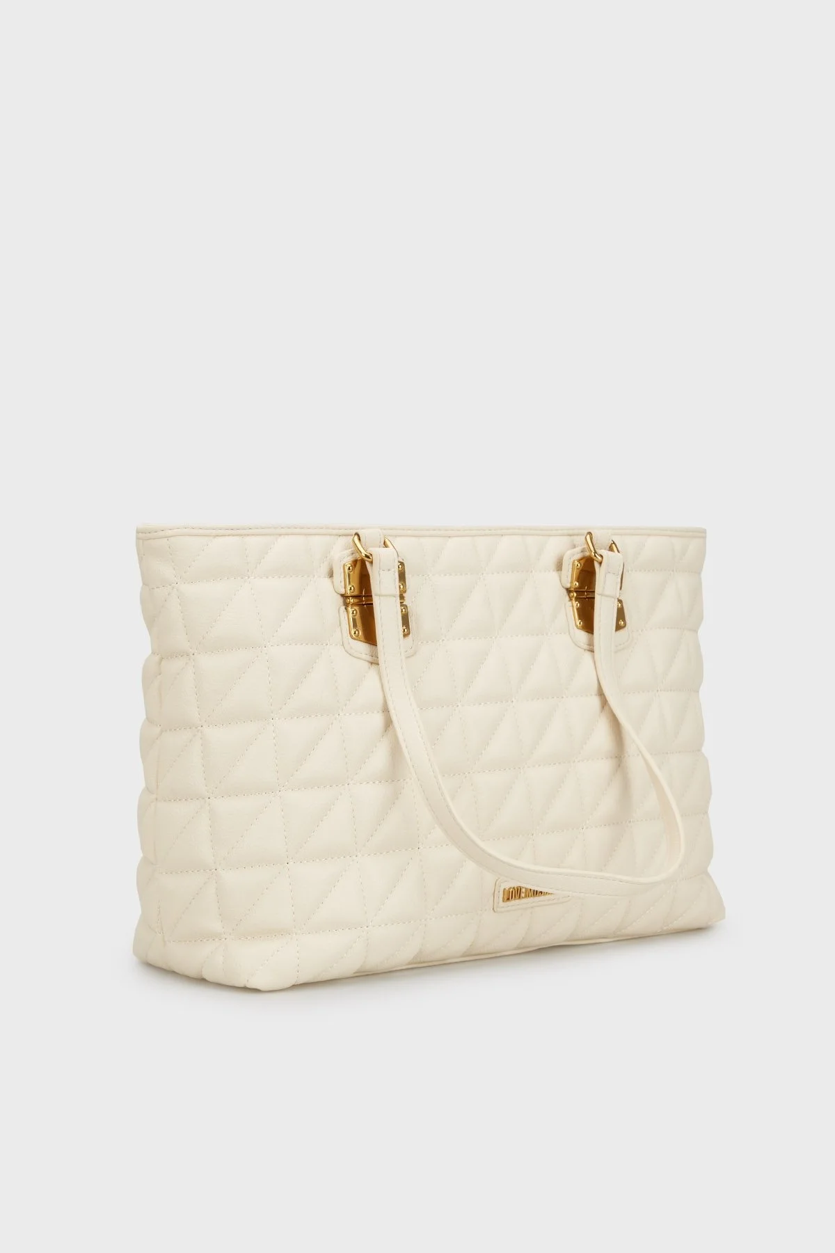 Love Moschino Fermuarlı Bayan Çanta JC4049PP1ILI0129 EKRU - 3