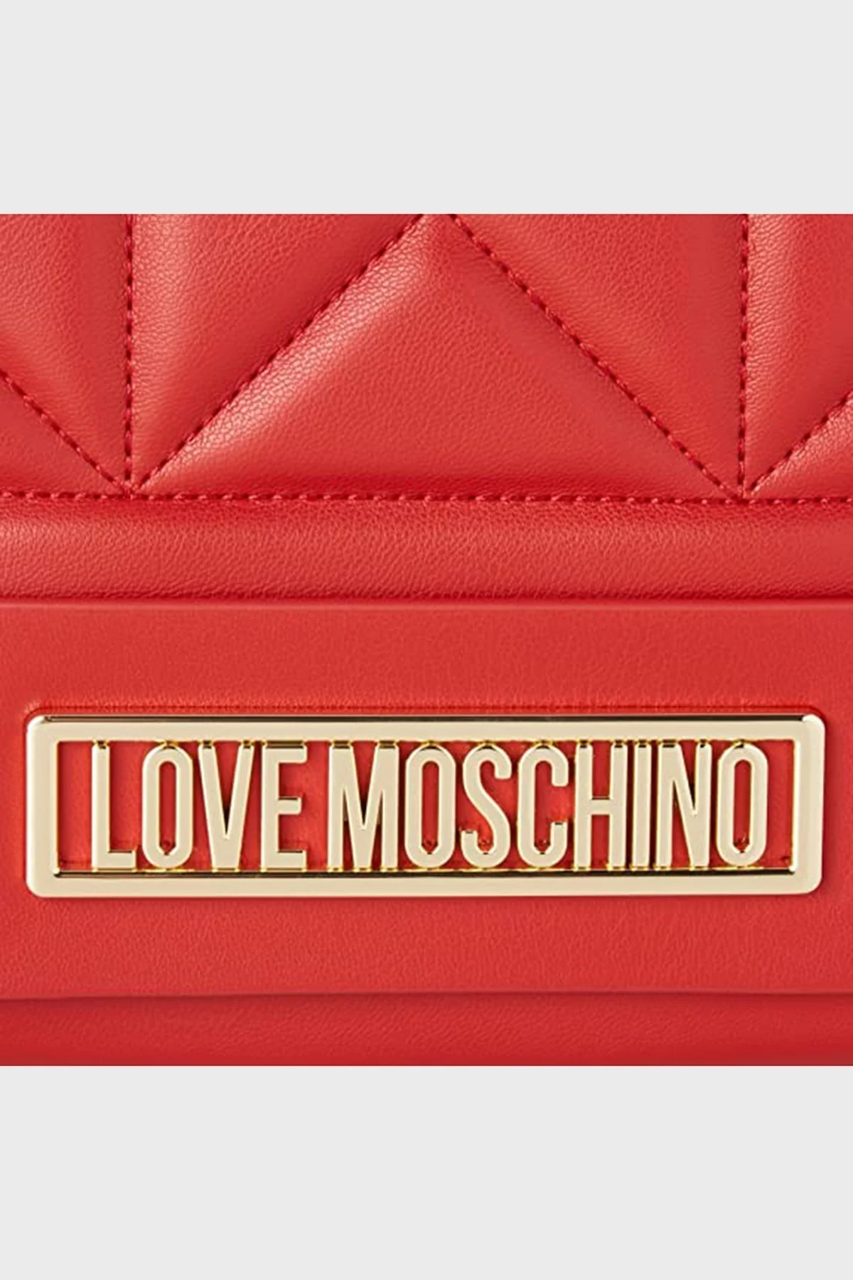 Love Moschino Fermuarlı Çıkarılabilir Uzatma Askılı Bayan Çanta JC4119PP1FLT0500 KIRMIZI - 4