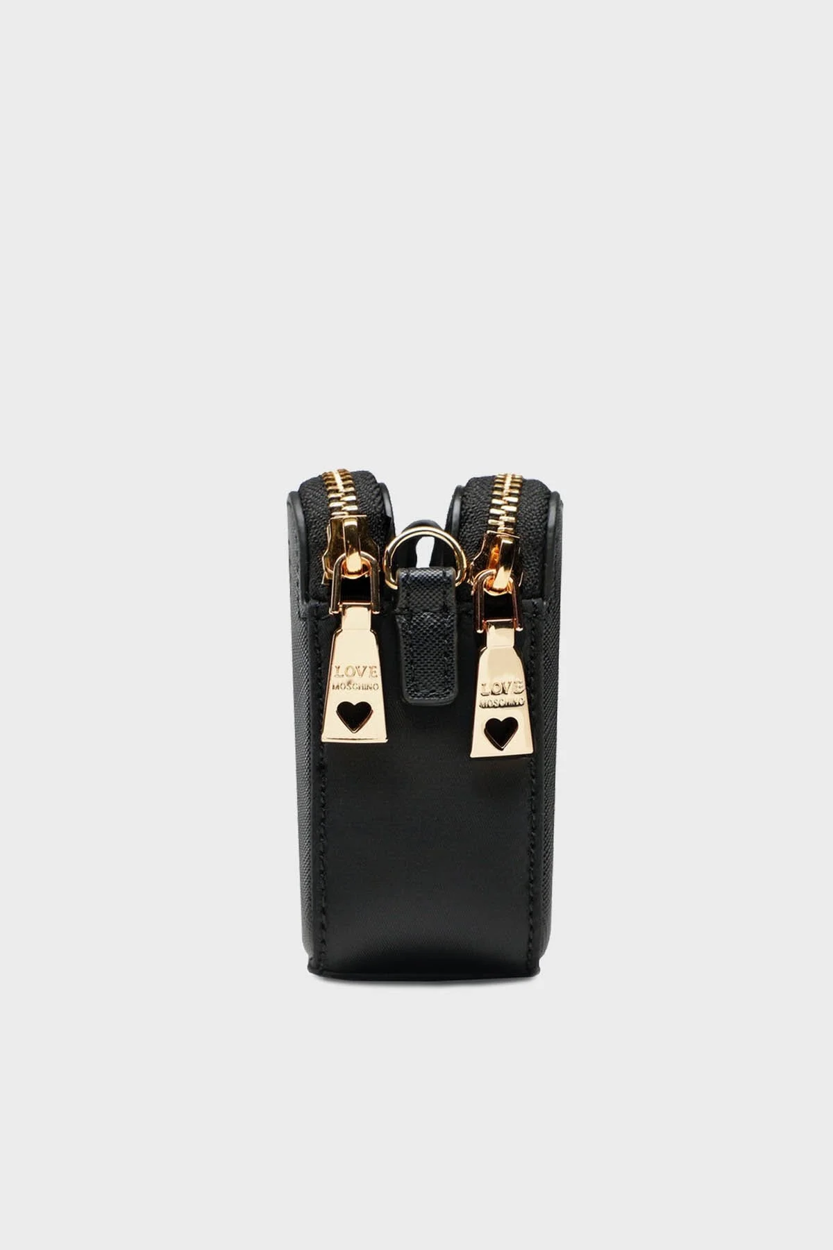 Love Moschino Fermuarlı Çıkarılabilir Zincir Askılı Bayan Çanta JC5631PP0GLG100A SİYAH - 2