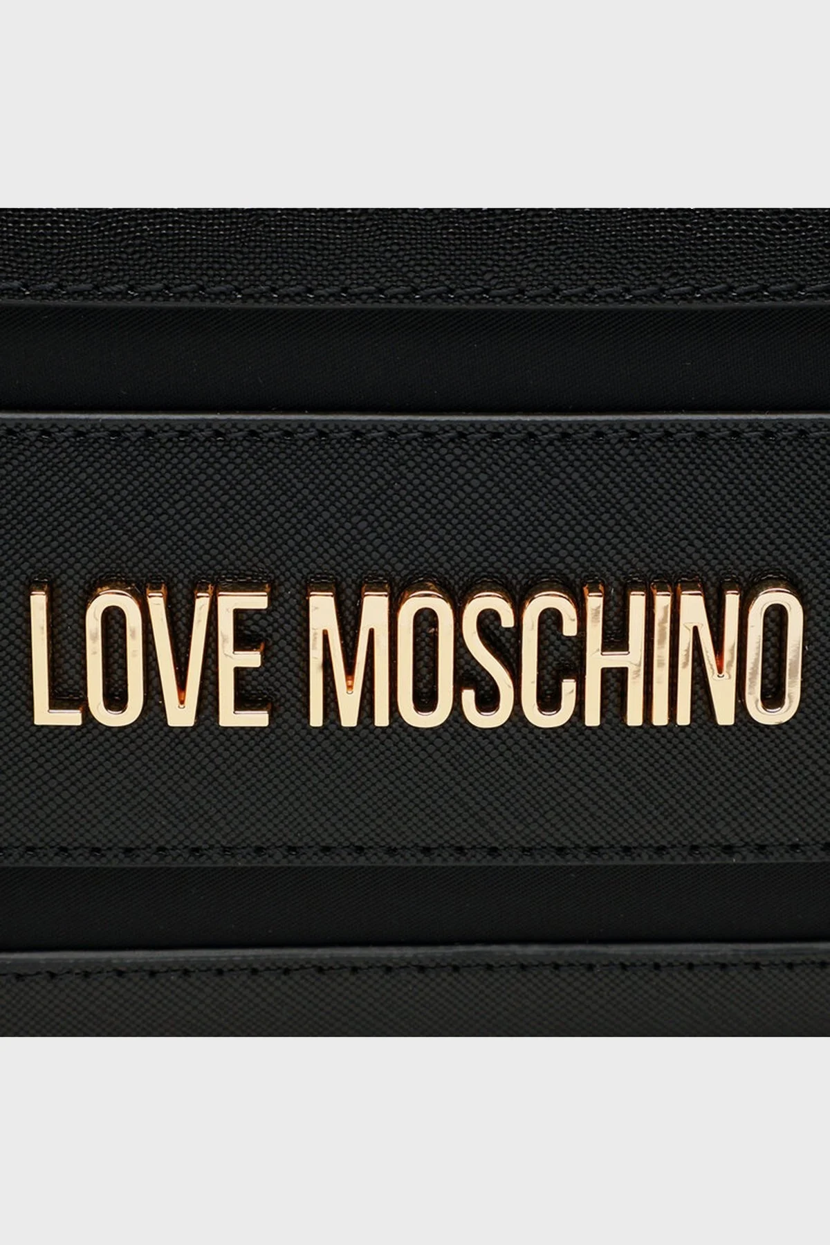 Love Moschino Fermuarlı Çıkarılabilir Zincir Askılı Bayan Çanta JC5631PP0GLG100A SİYAH - 3